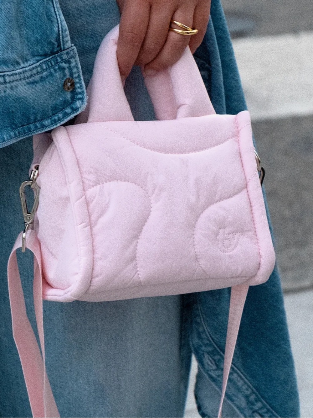 New Thirty Years The Mini Drift Tote - Blush
